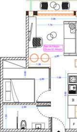 Photo 9 - Apartment 42 m² in Central Macedonia