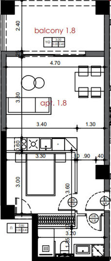 Image No.2-1 Bed Flat for sale