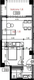 Photo 2 - Apartment 58 m² in Central Macedonia