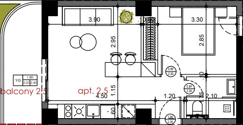 Image No.2-1 Bed Flat for sale