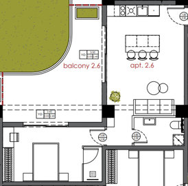 Photo 2 - Apartment 63 m² in Central Macedonia