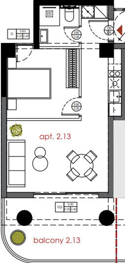 Image No.2-1 Bed Flat for sale