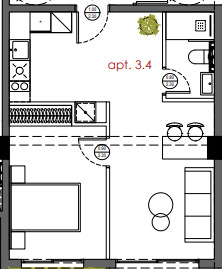 Image No.2-1 Bed Flat for sale