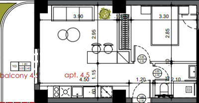 Photo 2 - Apartment 52 m² in Central Macedonia