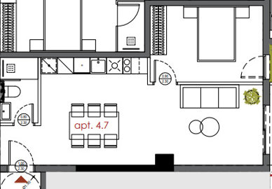 Photo 2 - Apartment 59 m² in Central Macedonia