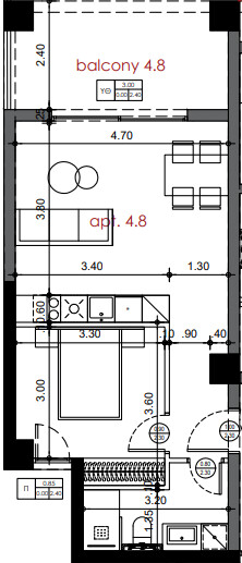 Image No.2-1 Bed Flat for sale