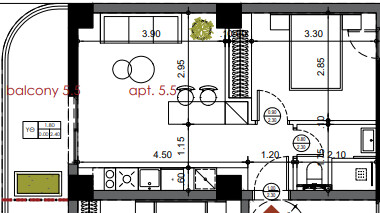 Photo 2 - Apartment 52 m² in Central Macedonia