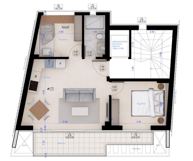 Image No.5-2 Bed Flat for sale