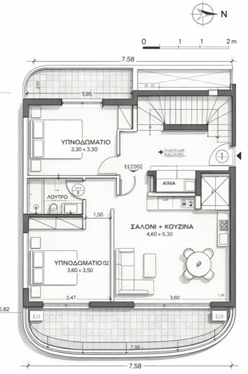 Image No.3-2 Bed Flat for sale