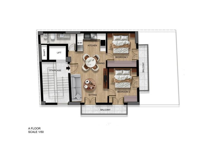 Image No.7-2 Bed Flat for sale