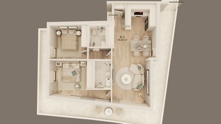 Image No.14-2 Bed Flat for sale