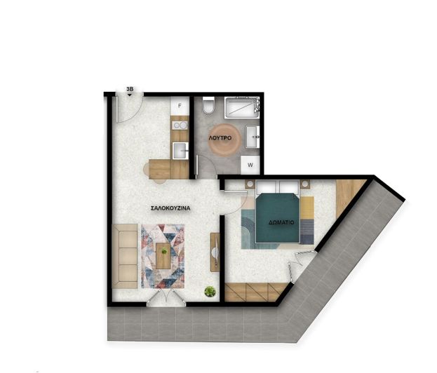 Image No.6-1 Bed Flat for sale