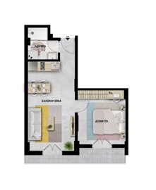 Photo 5 - Apartment 40 m² in Central Macedonia