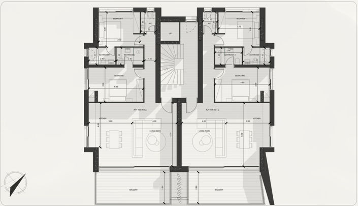 Image No.14-3 Bed Flat for sale
