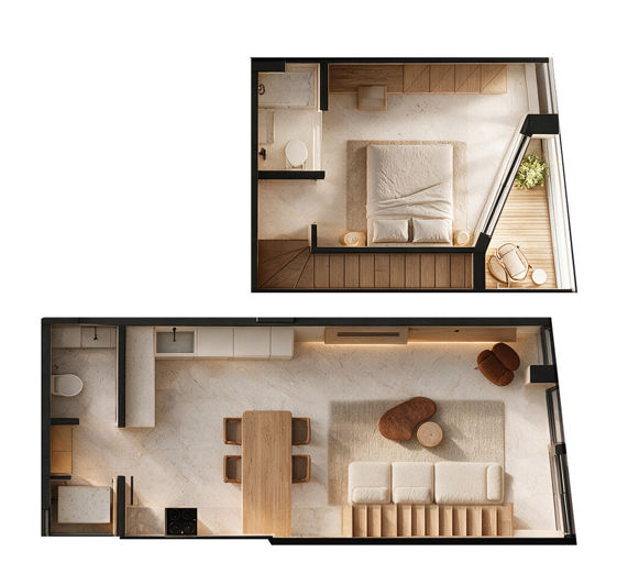 Image No.4-2 Bed Maisonette for sale