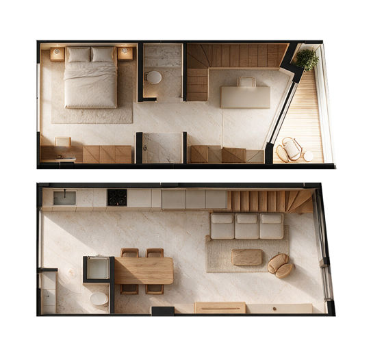 Image No.5-2 Bed Maisonette for sale