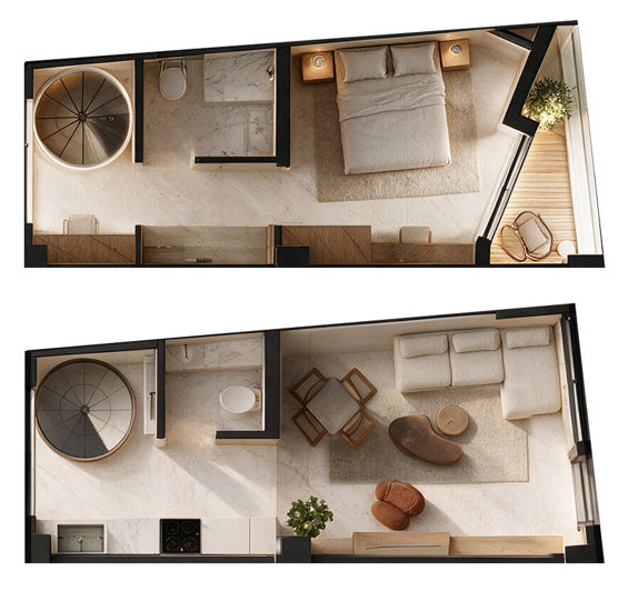 Image No.6-2 Bed Maisonette for sale