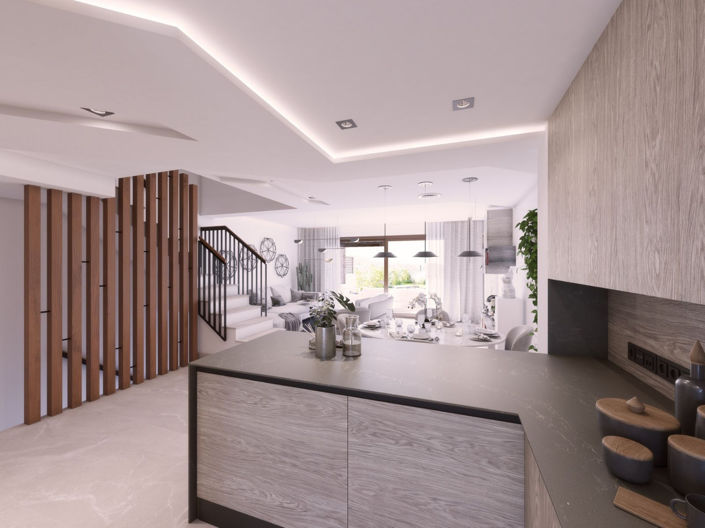 Image No.6-Maison de ville de 3 chambres à vendre à Istán