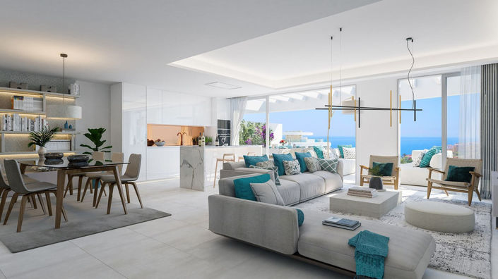 Image No.3-Appartement de 3 chambres à vendre à La Cala De Mijas