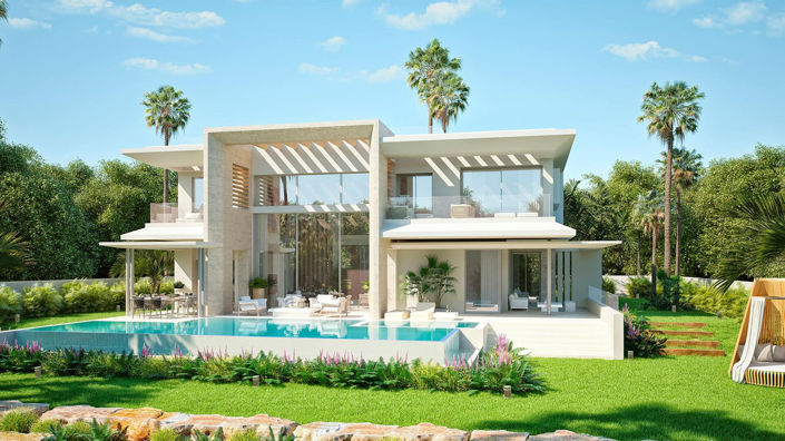 Image No.1-Villa de 5 chambres à vendre à Marbella