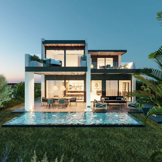 Image No.2-Villa de 4 chambres à vendre à Estepona