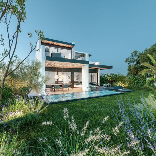 Image No.3-Villa de 4 chambres à vendre à Estepona