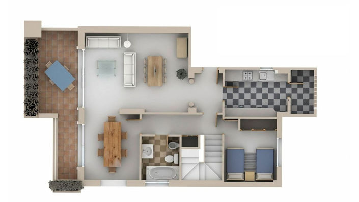 Image No.22-3 Bed Apartment for sale