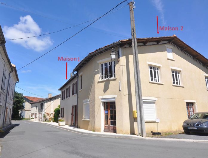 Image No.1-Maison de village de 1 chambre à vendre à La Roche-Chalais