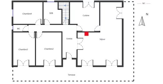 Image No.15-Ferme de 4 chambres à vendre à Labastide-Murat