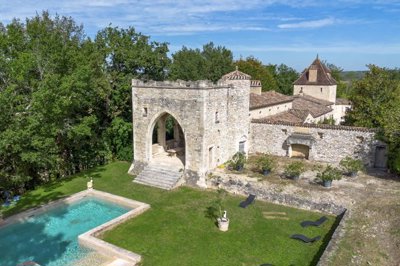 1 - Monflanquin, Maison