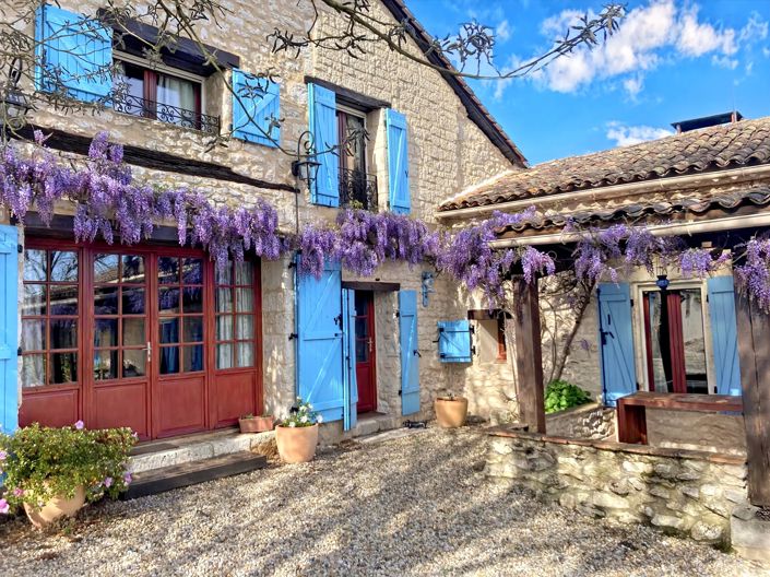 Image No.1-Maison de village de 4 chambres à vendre à Eymet