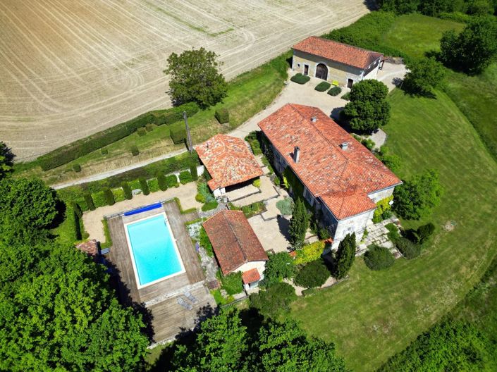 Image No.1-Maison de 7 chambres à vendre à Verteillac