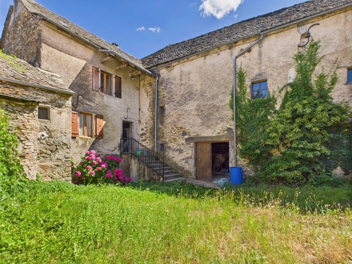 Image No.1-Maison de village de 2 chambres à vendre à Rieupeyroux