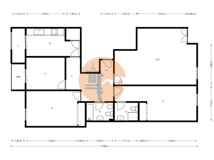 Image No.23-3 Bed Apartment for sale