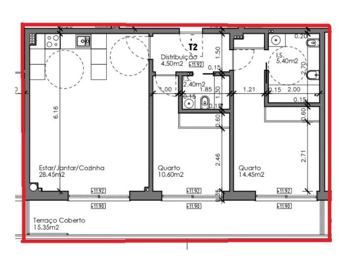 Image No.26-2 Bed Apartment for sale