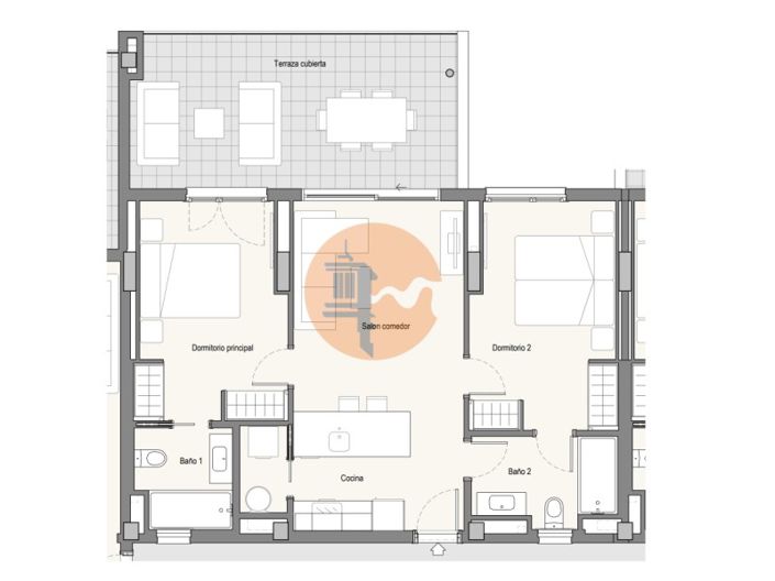 Image No.19-2 Bed Apartment for sale