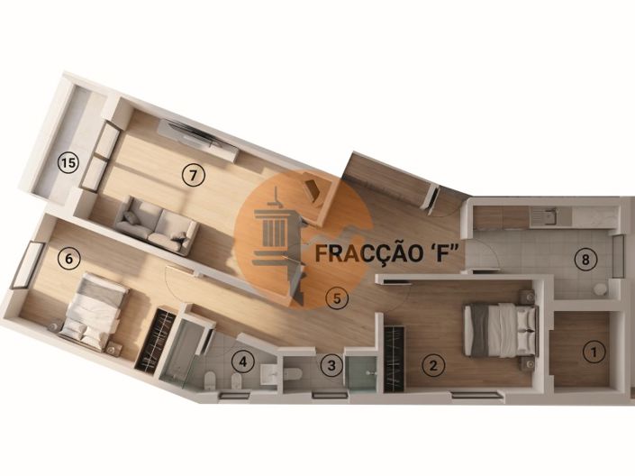 Image No.12-2 Bed Apartment for sale