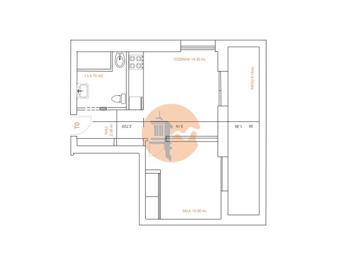 Image No.1-Appartement de 1 chambre à vendre à Vila Real de Santo António