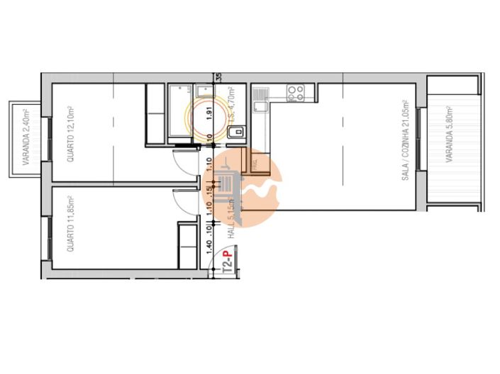 Image No.3-2 Bed Apartment for sale