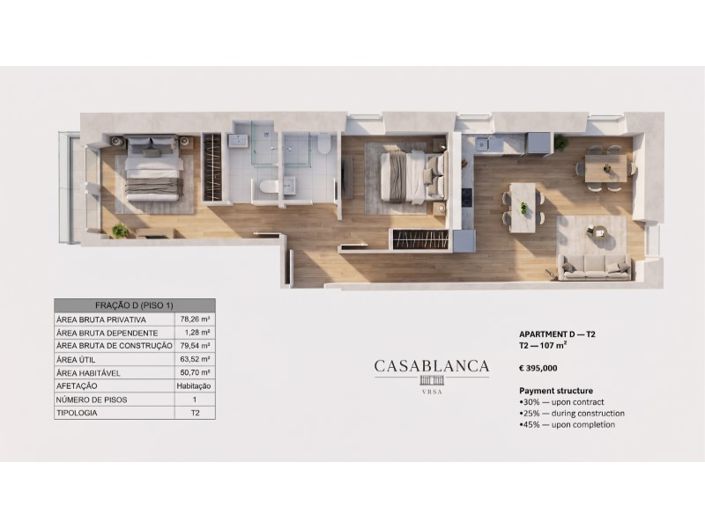 Image No.22-2 Bed Apartment for sale