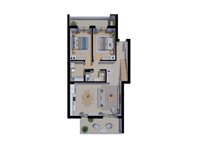 Image No.23-2 Bed Apartment for sale