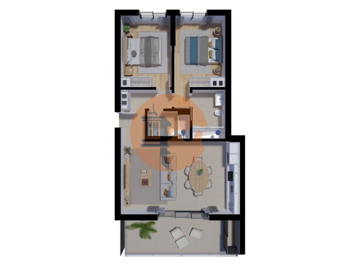 Image No.7-2 Bed Apartment for sale