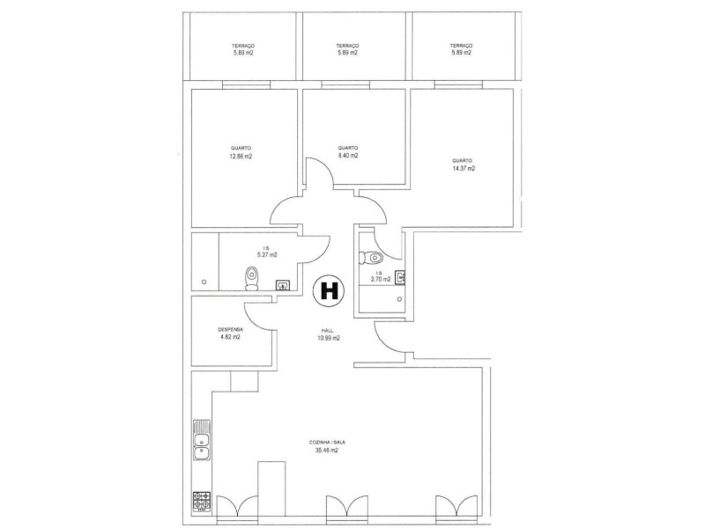 Image No.26-3 Bed Apartment for sale