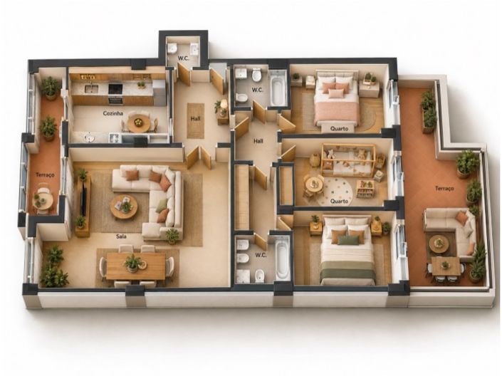 Image No.37-3 Bed Apartment for sale