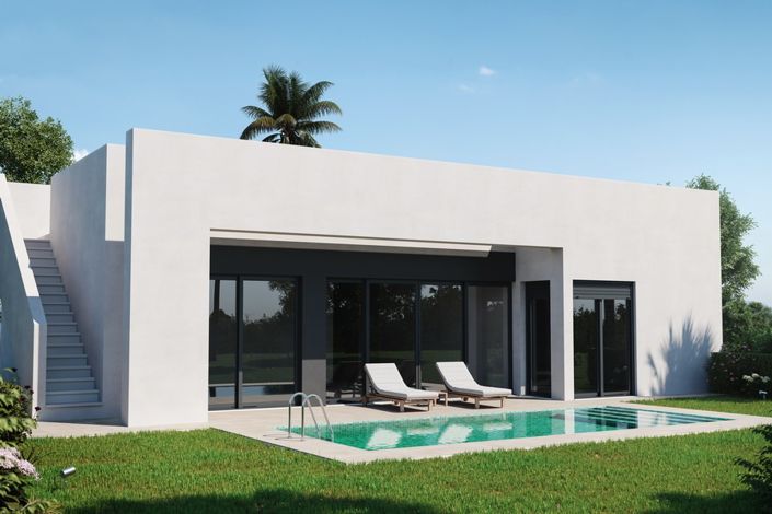 Image No.1-Villa de 3 chambres à vendre à Condado de Alhama
