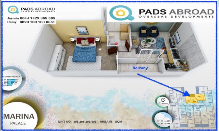 Image No.1-1 Bed Apartment for sale