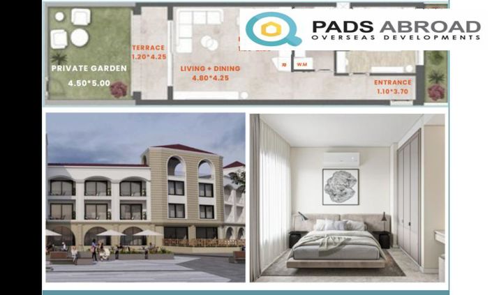 Image No.3-Appartement de 1 chambre à vendre à Égypte