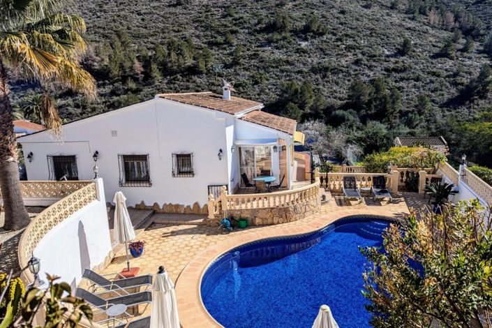 Image No.1-Villa de 4 chambres à vendre à Moraira