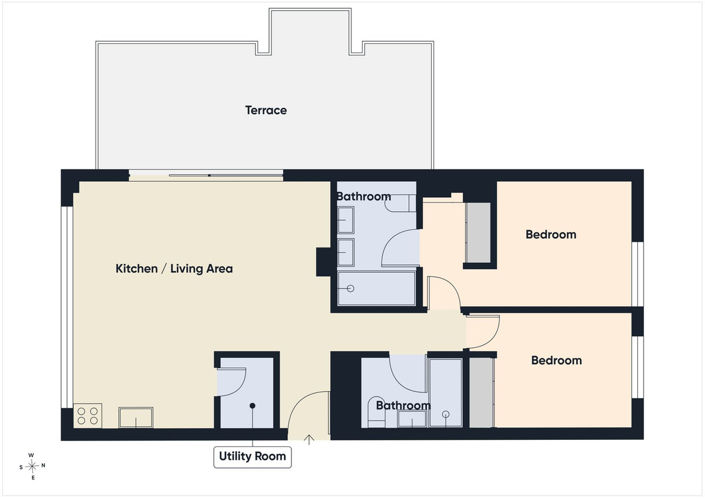 Image No.12-2 Bed Apartment for sale