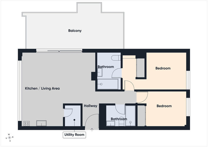 Image No.15-2 Bed Apartment for sale